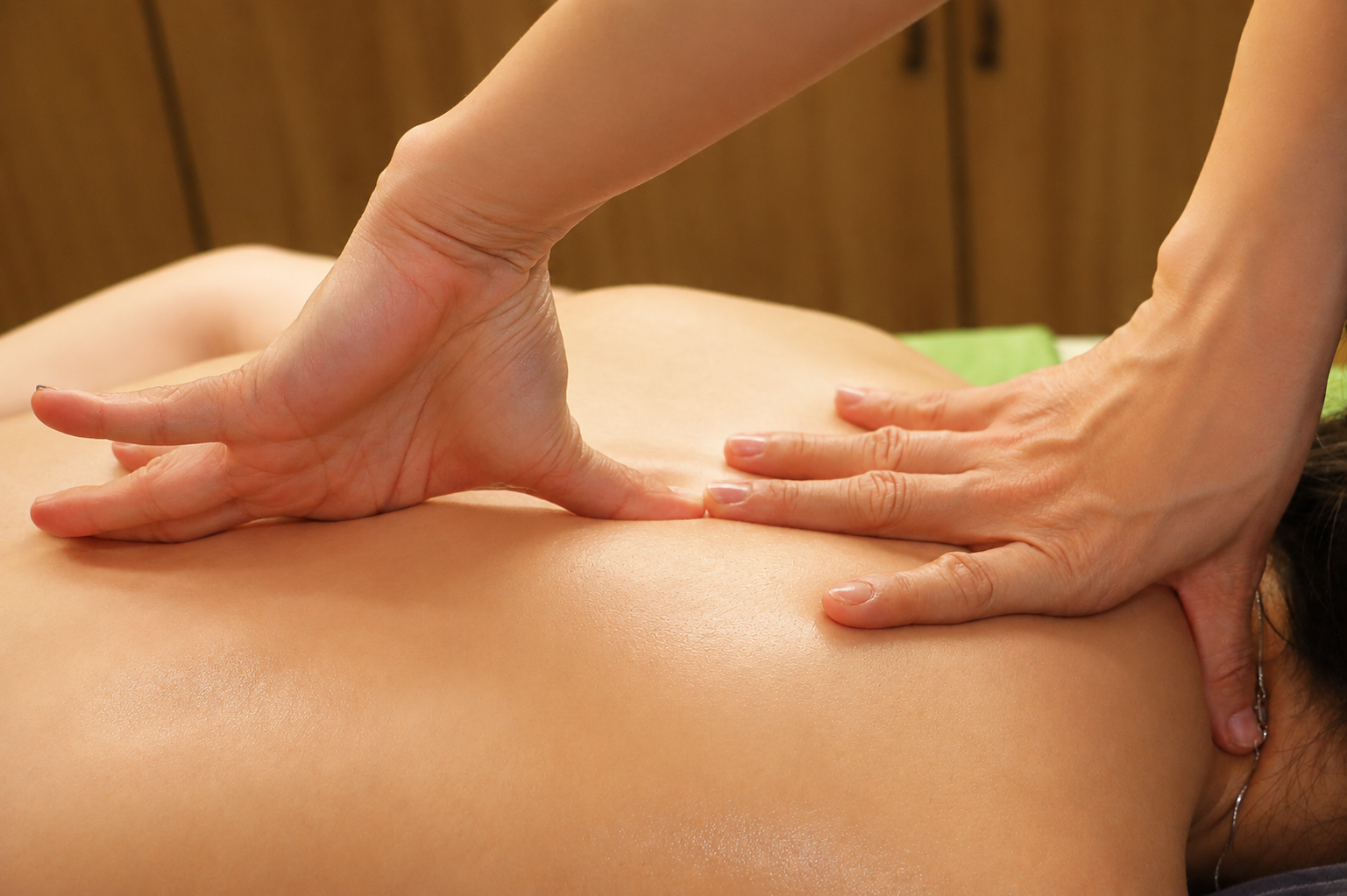 Body Massage with Oil
